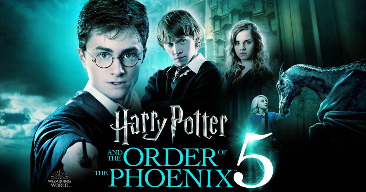 harry potter 5 movie poster