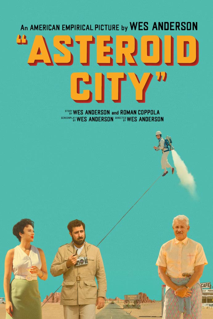 Asteroid City Vertical Art