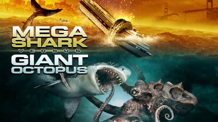 Mega Shark vs Giant Octopus Image