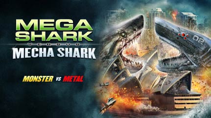 Mega Shark vs Mecha Shark Image