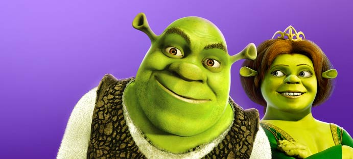 Shrek 2 Movie Fiona Donkey etc. view-master Reels set kids
