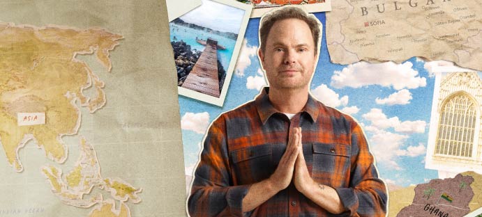 Rainn Wilson on Putting a Personal Touch on 'The Geography of Bliss
